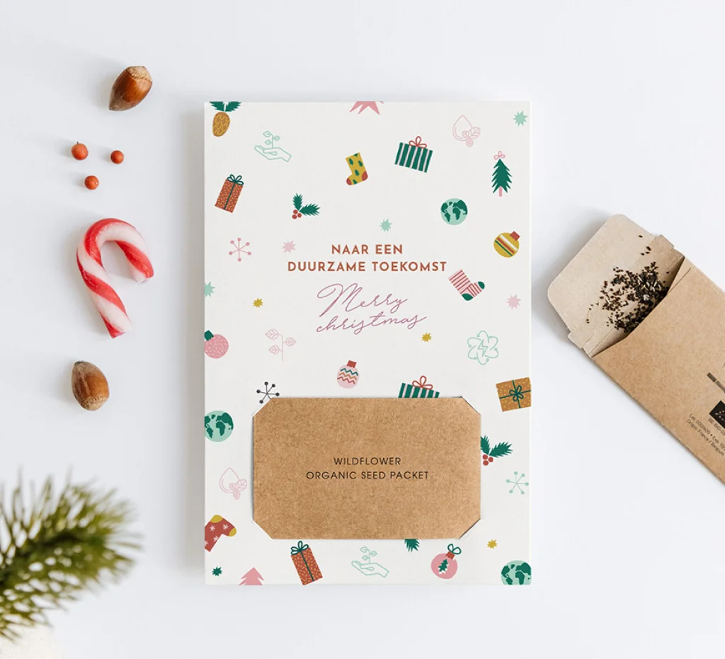 Met wilde bloemzaadjes